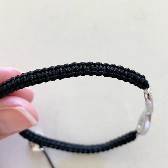 Touchstone Crystal Infinity Woven Bracelet - Picture 6 of 7